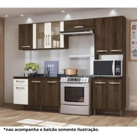 COZINHA FIT MARROM